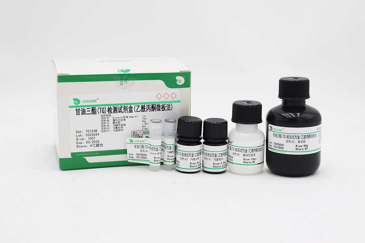 甘油三酯(TG)检测试剂盒(乙酰丙酮微板法)