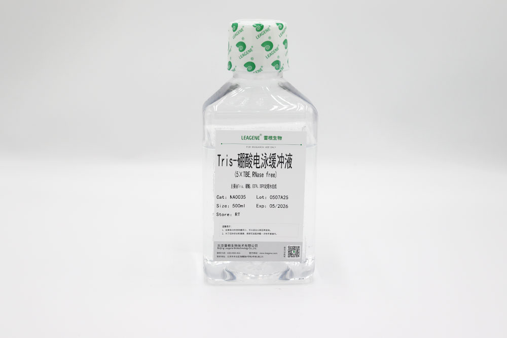 Tris-硼酸电泳缓冲液(5×TBE,RNase free)
